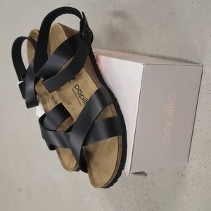 Papillio lola black sandals US womens size 9